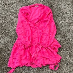 As of new with tags bright pink dress